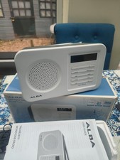 Alba dab radio white - radio,