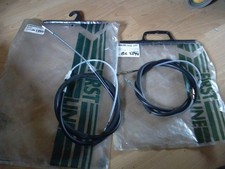 Pair  Handbrake cables for Volkswagen Passat Mk3 all  rear drums 1988 - 93