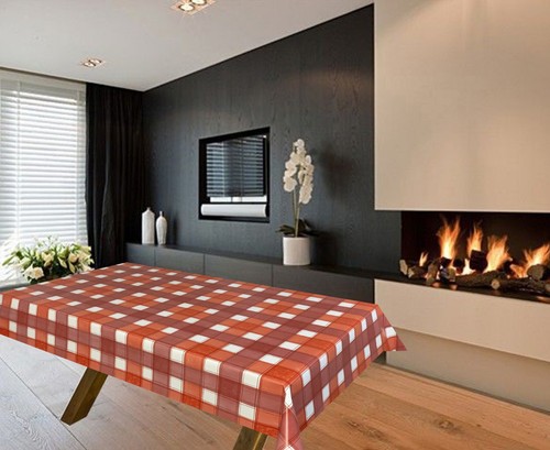 Traditional check pvc vinyl - traditional,