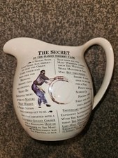 Scottish Macallan Scotch Whisky water jug - the secret of the sherry cask story