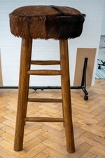 Single Photographic Studio Portrait Posing High Bar Stool With HIDE