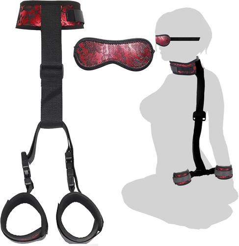 Bdsm restraints set neck - restraints,