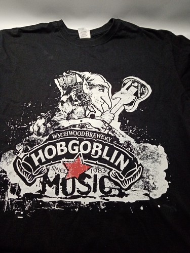 Hobgoblin music shirt black - music,