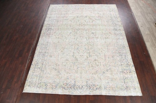Large vintage rug 12x9 hand - vintage,