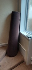 80 / 20 Wool Chocolate Brown Carpet Remnant 4.1 X 1.2 M