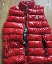 Moncler  Red Tib Gilet -  Size