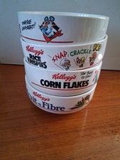 Kellogg's 1987 Cereal Bowls