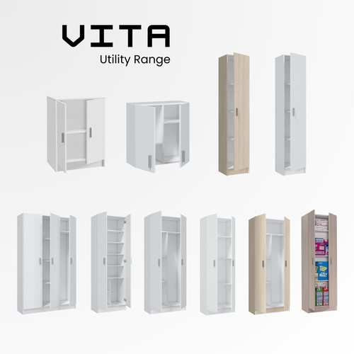 Vita utility laundry cupboard - utility,