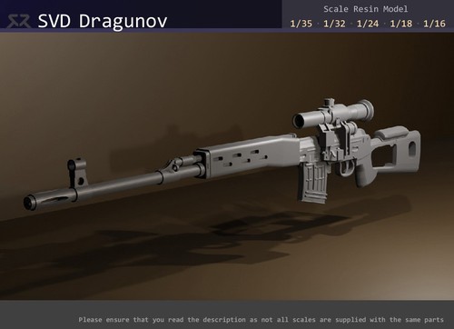 Svd dragunov 1 32 - 1/35,, 1/32