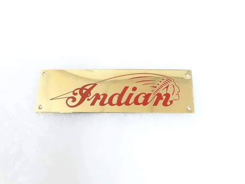 Vintage brass badge - badge, for