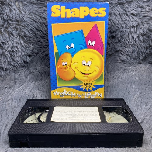 Watch learn shapes vhs tape - watch, n