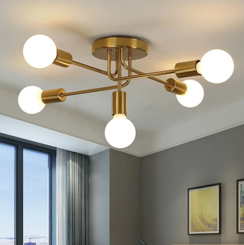Sputnik ceiling light arms - light, 5