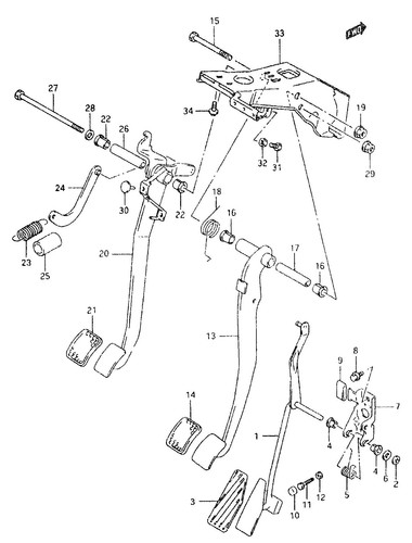 Suzuki genuine clutch - suzuki,