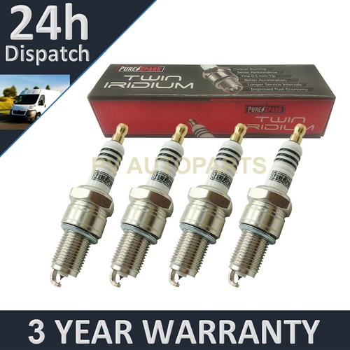 Double iridium spark plugs - double,