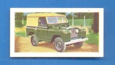 MODERN MOTOR CARS.No.24.LAND ROVER.KANE PRODUCTS CARD ISSUED 1959