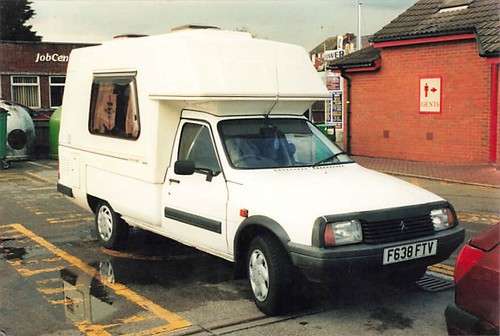 Old motorhome vintage photo - old,
