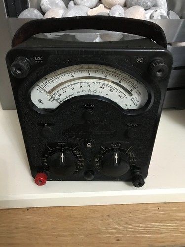 Vintage universal avometer - vintage,
