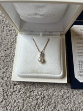 Morning Dew 18ct Rose Gold Diamond & 8mm White Akoya Pearl MPN: PPL403DZ