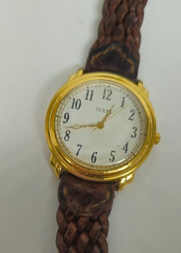 Vintage guess watch with white - vintage,