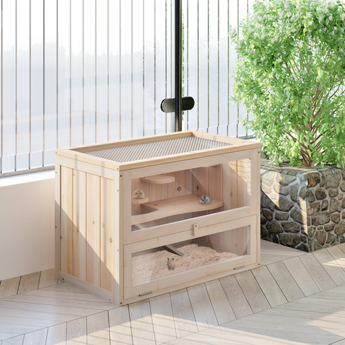 Wooden hamster cage level - hamster,