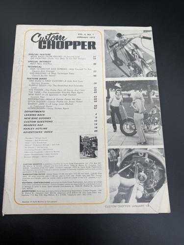 Custom chopper magazine jan - custom,