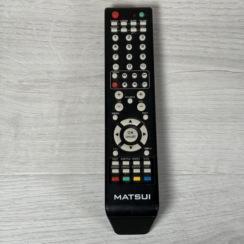 Matsui remote control model - remote,