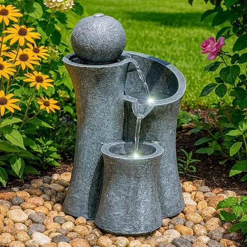 Water feature indoor - feature, outdoor