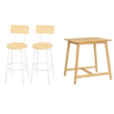 HOOBRO Bamboo Dining Table