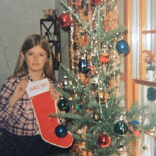 Vintage color photo snapshot - color,