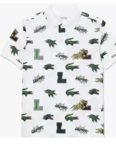 Lacoste boys polo shirt - lacoste, white