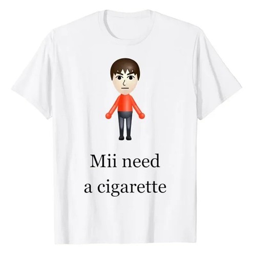 Mii need cigarette funny - mii, a