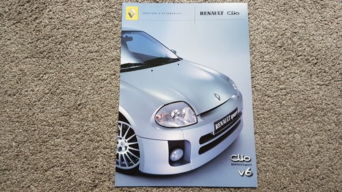 Renault clio sales brochure - v6,