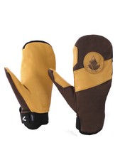 Level Pro Rider Mitt Mens Snowboard Leather Gloves M/L