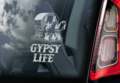 Gypsy life car sticker - sticker,