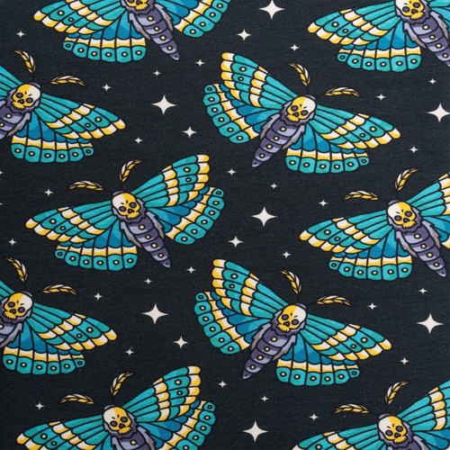 Death head moth halloween - head,