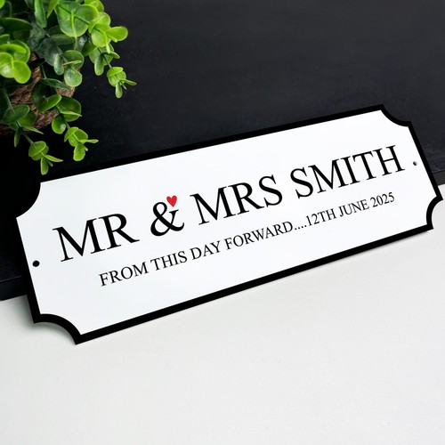 Personalised street signs - personalised, mr