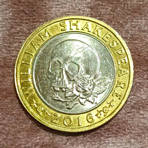 British two pounds coin - pounds,