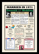 ⭐  55th Emerald  Wedding