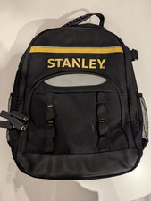 Stanley Backpack Tool Storage Tool Bag Rucksack 1-72-335 used in good condition 