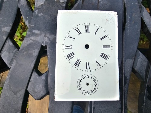 Antique french carriage - antique, clock