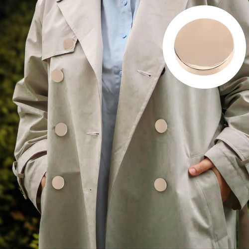 Pcs golden alloy metal coat - 30,