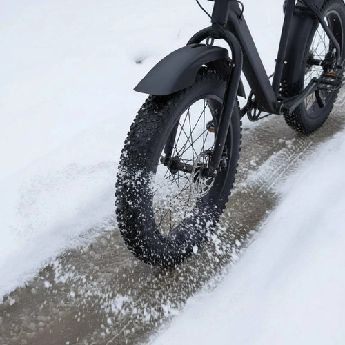 Winter bike mudguard - bike,