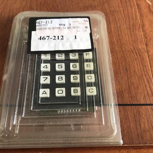Key keypad farnell - 16, keypad,