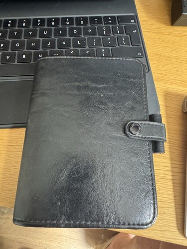 Filofax pocket kent black - pocket,