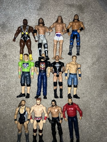 Wwe mattel basic lot - mattel,
