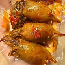 Jumbo Squid Snack with Roe