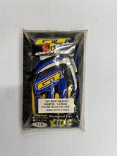 GT BMX ACE GLOVE TEAM COLOR BLUE/YELLOW PART#141456 LITTLE KIDS GLOVE