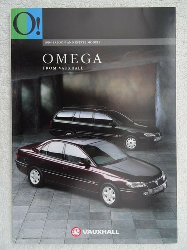 Vauxhall omega brochure 1994 - brochure,