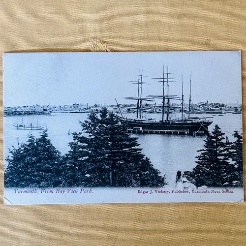 Yarmouth nova scotia postcard - nova,