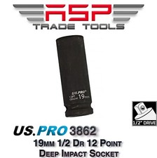 US PRO Tools Single 19MM 1/2